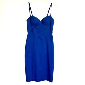 AKIRA Chicago royal blue dress size S
